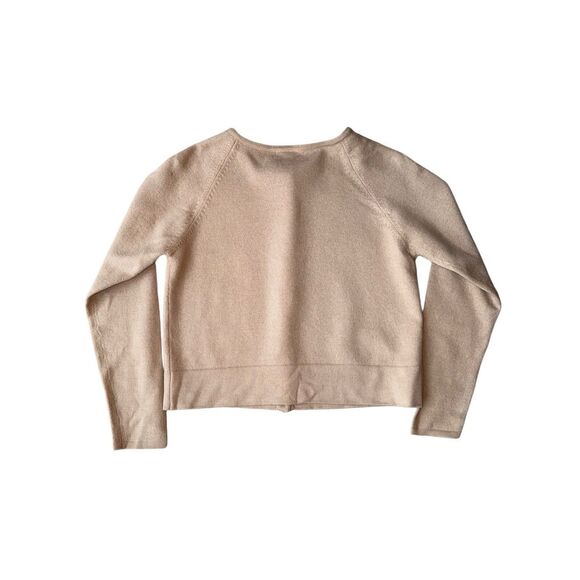 Vintage Stephanie Andrews Wool tan Cardigan - Picture 4 of 13